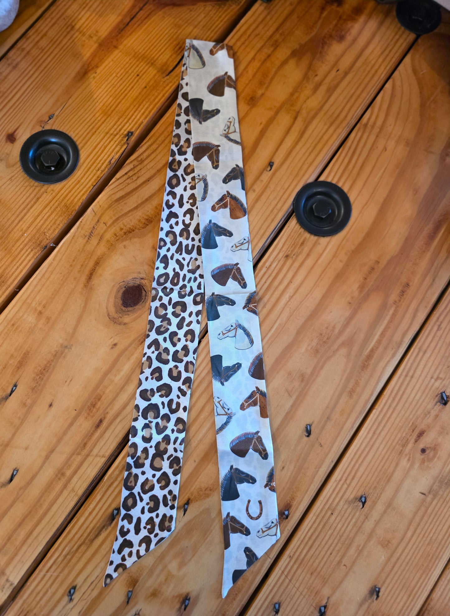 Wild Horse Silk Ribbon Twilly