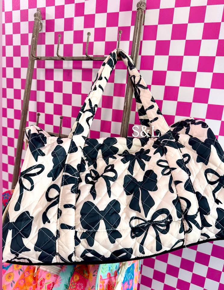 Quilted Duffle Bag