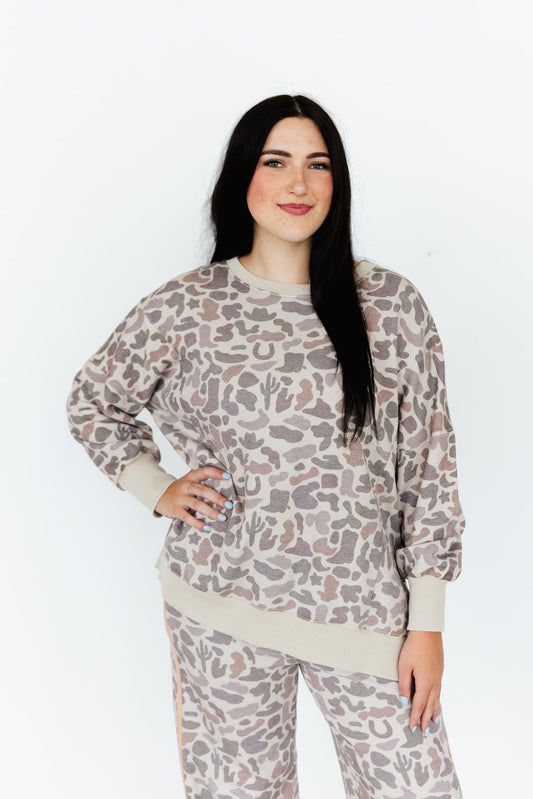 Western Camo Sweatshirt