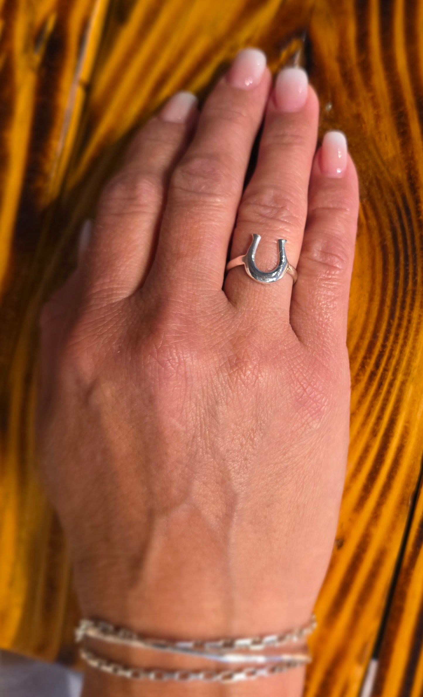 Horseshoe Ring SS - T5339