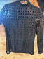 Blackjack Velvet Mesh Top