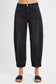 Caleb Risen Barrel Jeans - Medium Wash + Black