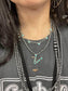 PRE-ORDER Turquoise Initial Necklace
