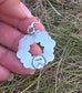 Kingman Turquoise Hoop Earrings