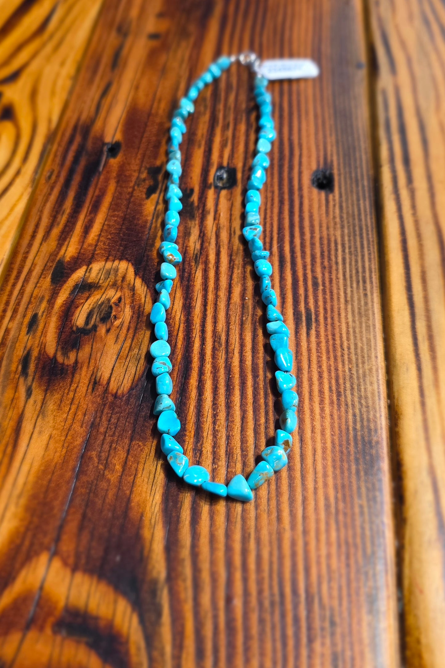 Sterling Silver Kingman Turq. Necklace