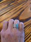 Turquoise Ring Multi Band - T5199