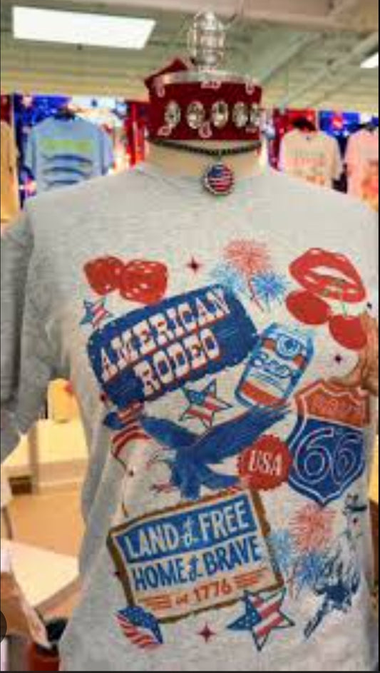 American Rodeo Bling Tee