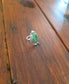 Oval Turq. Ball Adjustable Ring - T573