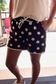 Polka Dot Posie Shorts - Black