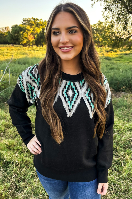 Midnight Diamond Sweater