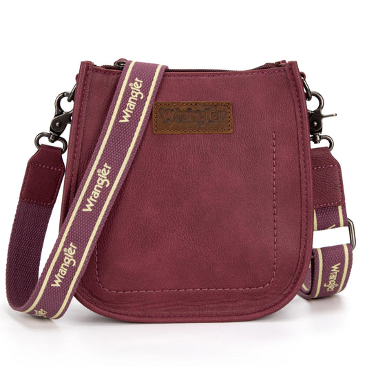 Wrangler Small Crossbody Bag - Purple