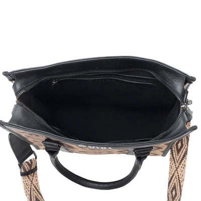 Tribal Legacy Tote Bag In Cream