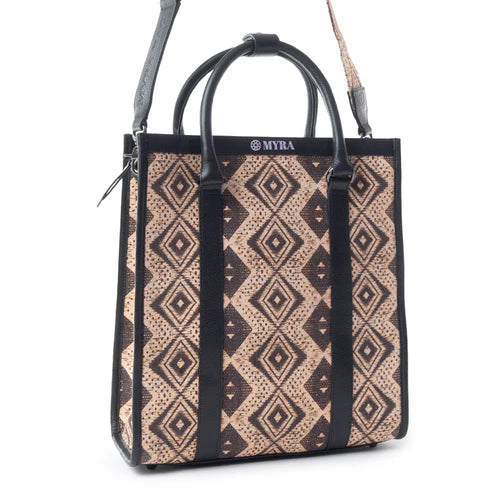 Tribal Legacy Tote Bag In Cream