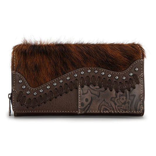 Trinithy Ranch Hair-On Cowhide Wallet