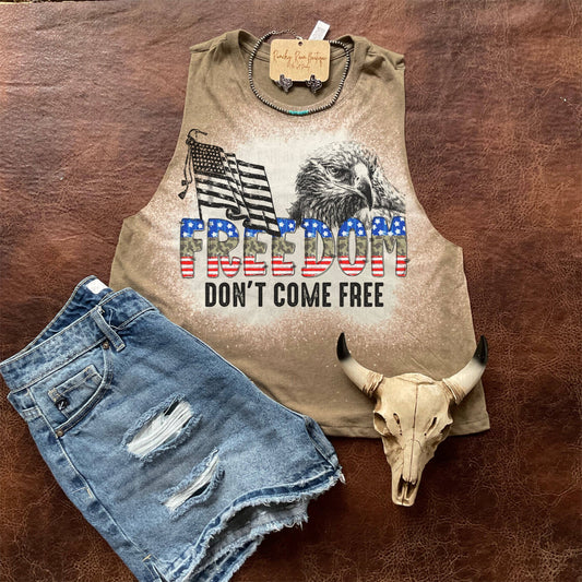 Freedom Don’t Come Free Crop Tank
