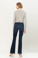 Flying Monkey - Mid Rise Fray Hem Flare