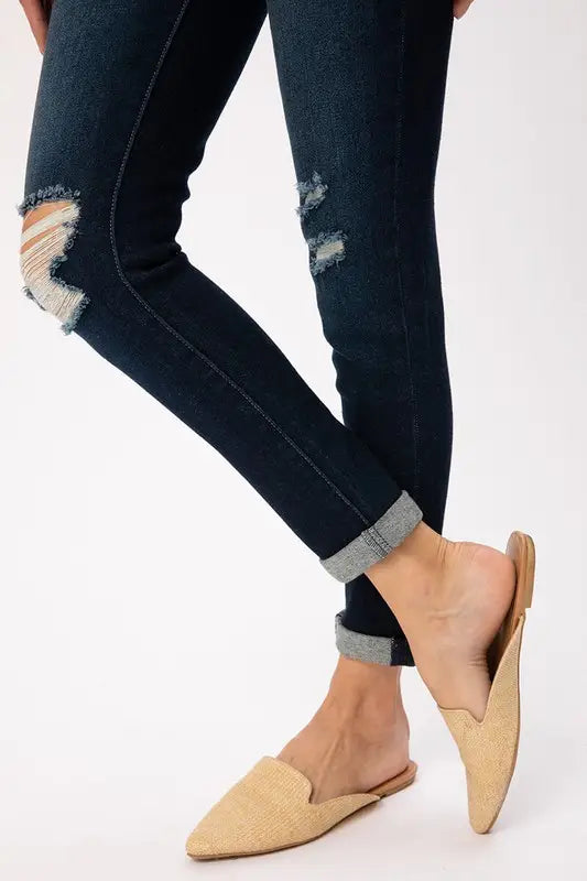 GEMMA MID RISE ANKLE SKINNY